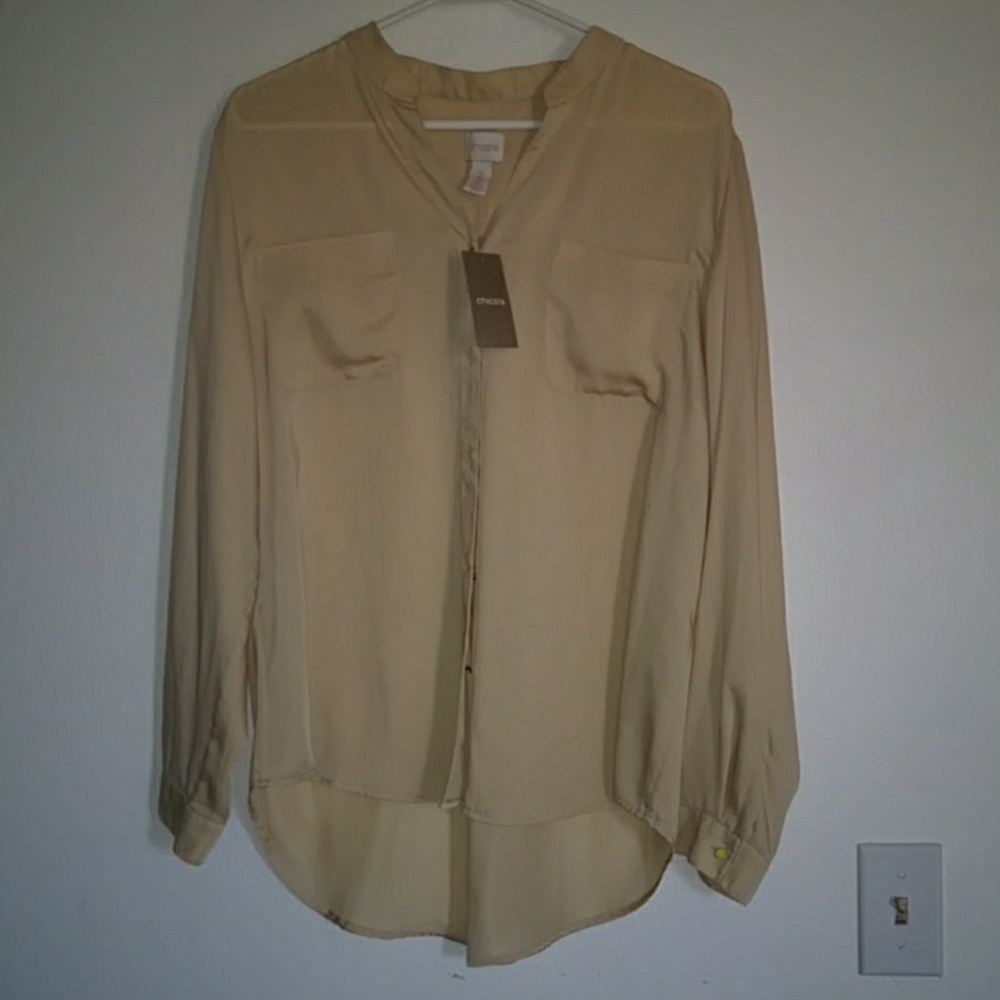 Chico's Long Sleeve Blouse